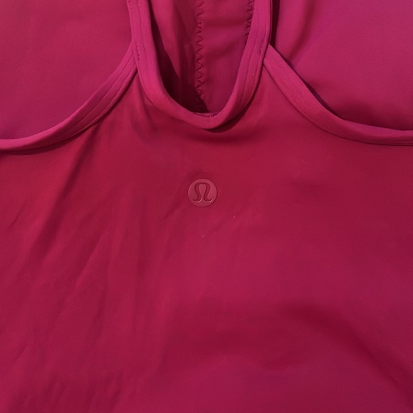 Lululemon Athletica Red Fitted Sleeveless Camisole - Picture 3 of 4